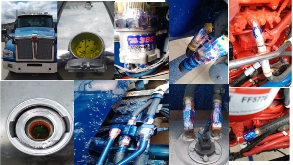 Blindaje de sistema de combustible de alta y baja presión