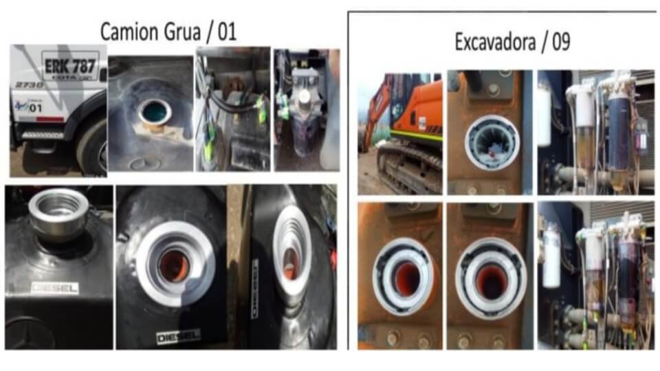 Blindaje de sistema de combustible de alta y baja presión