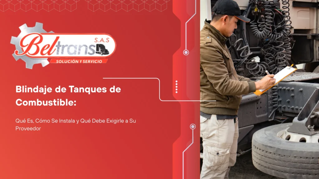 Blindaje de Tanques de Combustible: Qué Es, Cómo Se Instala y Qué Debe Exigirle a Su Proveedor